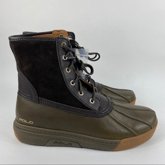 ralph lauren declan leather duck boot